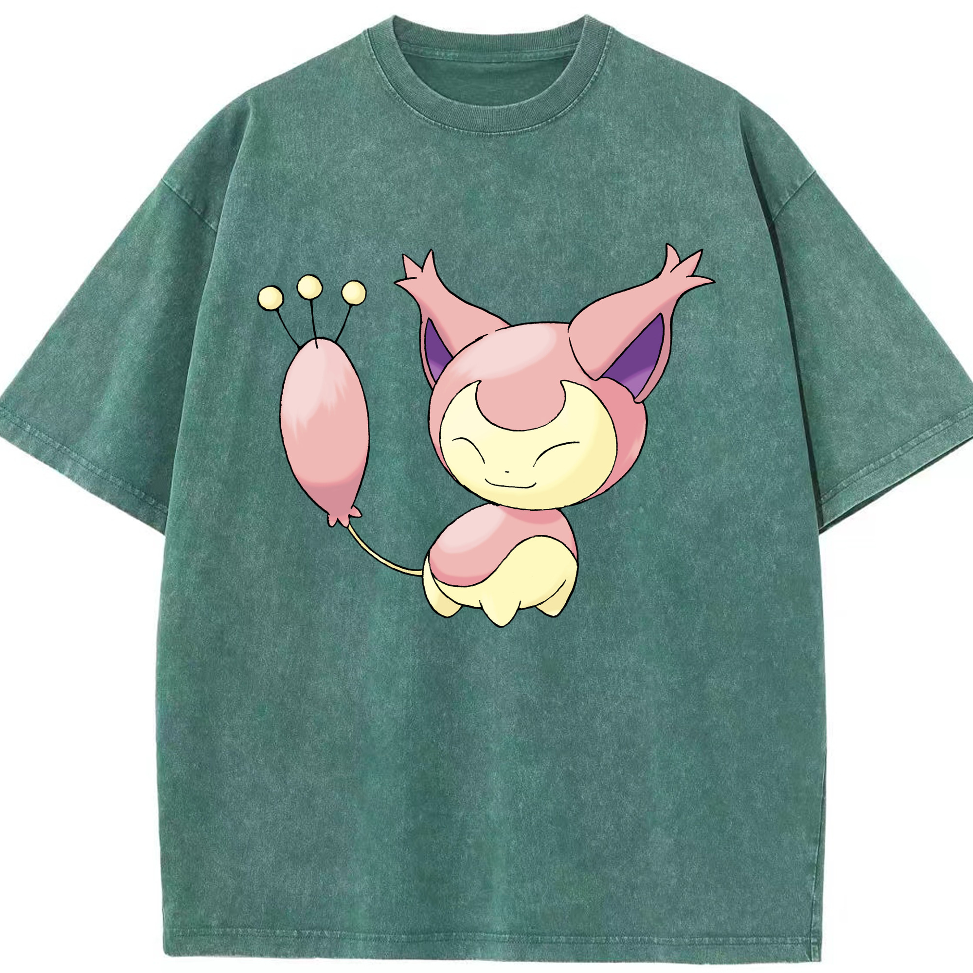 （画像用） ポケットモンスター Pokémon 綿100% ヴィンテージ風 半袖Tシャツ（フロントプリント）